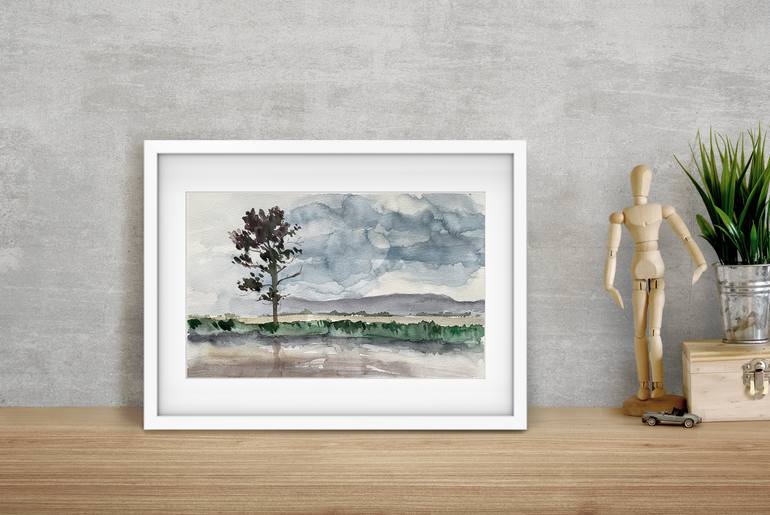 Original Impressionism Landscape Painting by Katerina Morozova