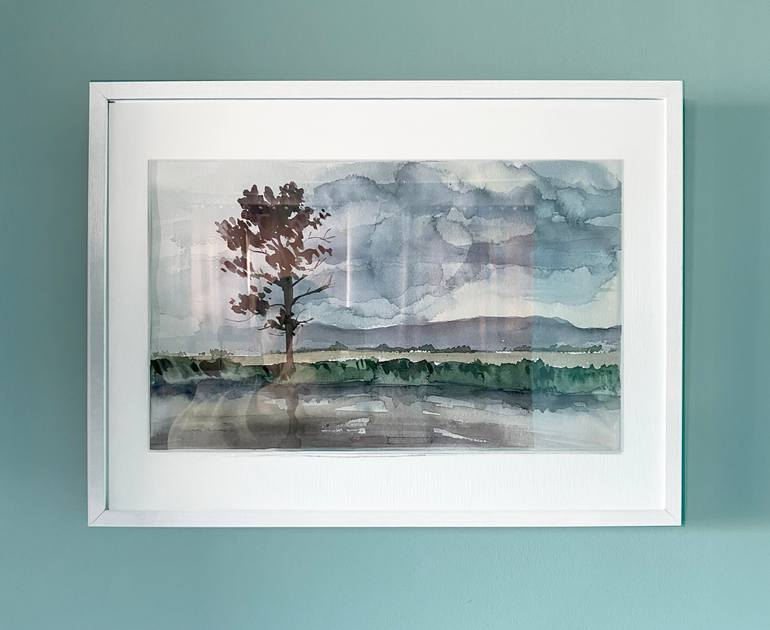 Original Impressionism Landscape Painting by Katerina Morozova