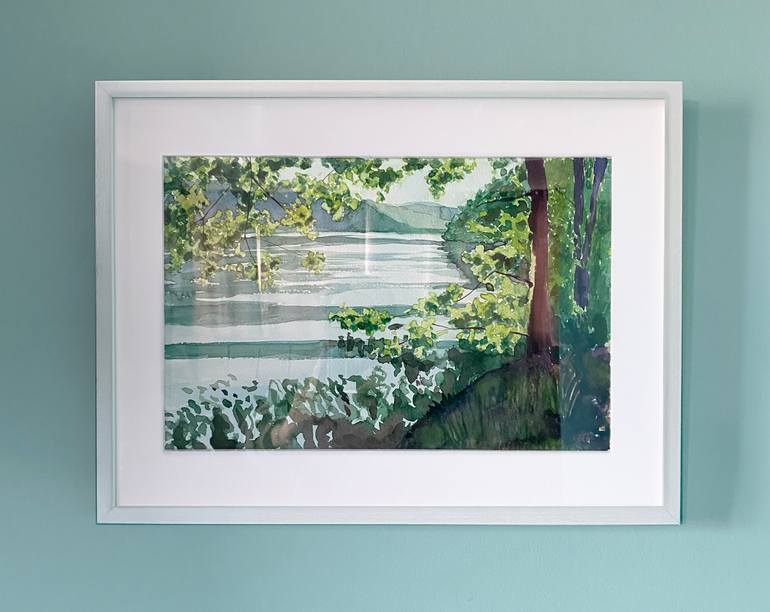 Original Impressionism Landscape Painting by Katerina Morozova