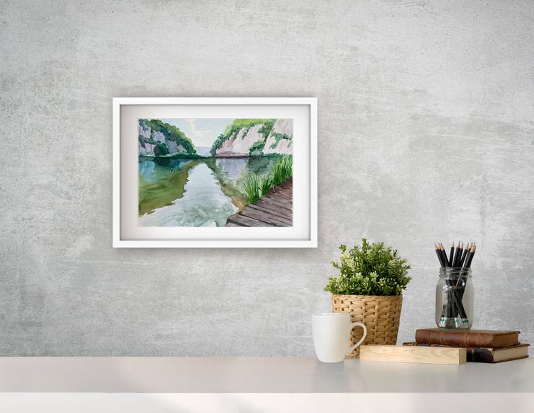 Original Impressionism Landscape Painting by Katerina Morozova