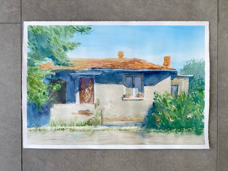 Original Impressionism Home Painting by Katerina Morozova