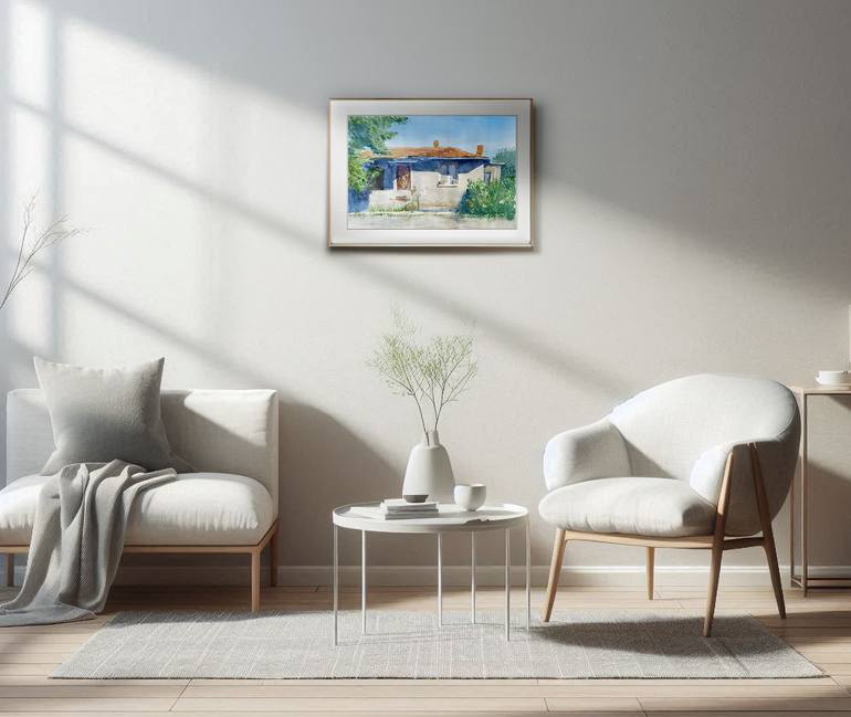 Original Impressionism Home Painting by Katerina Morozova