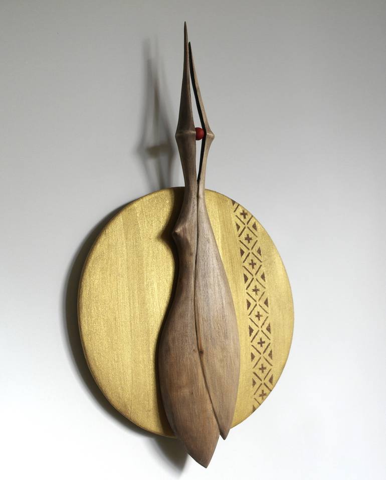 Original Abstract Fantasy Sculpture by Serhii Shcherban
