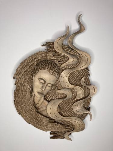 Original Romanticism Abstract Sculpture by Serhii Shcherban