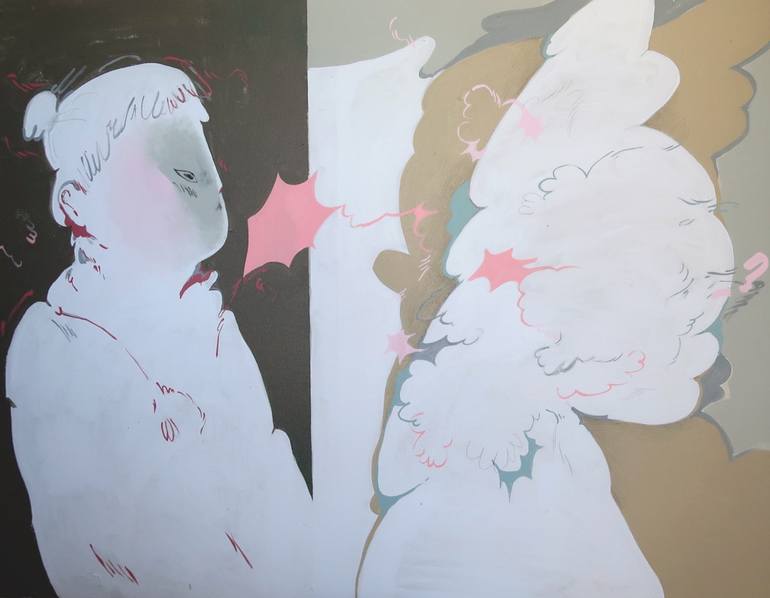 Original Symbolism Women Paintings by Kateryna Kostelna