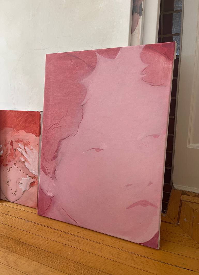 Original Symbolism Women Painting by Kateryna Kostelna