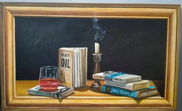 Original Realism Still Life Paintings by Ahmed Alraai