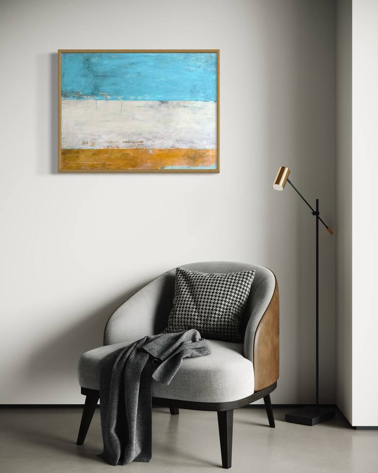 Original Abstract Expressionism Abstract Painting by Francesca Brocchetta
