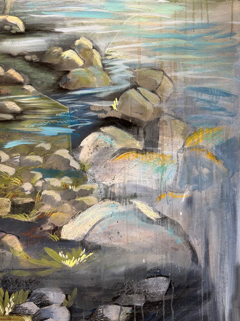Original Contemporary Rural Life Painting by River Davis