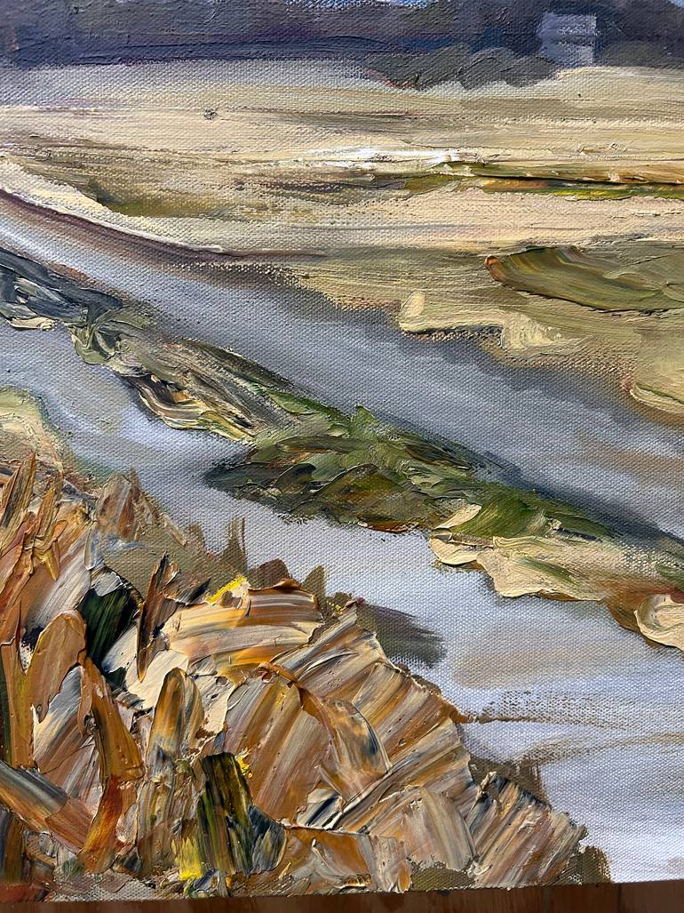 Original Impressionism Landscape Painting by River Davis