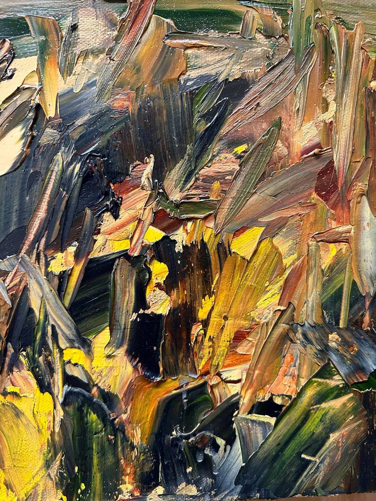 Original Impressionism Landscape Painting by River Davis