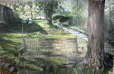 Original Realism Family Painting by River Davis