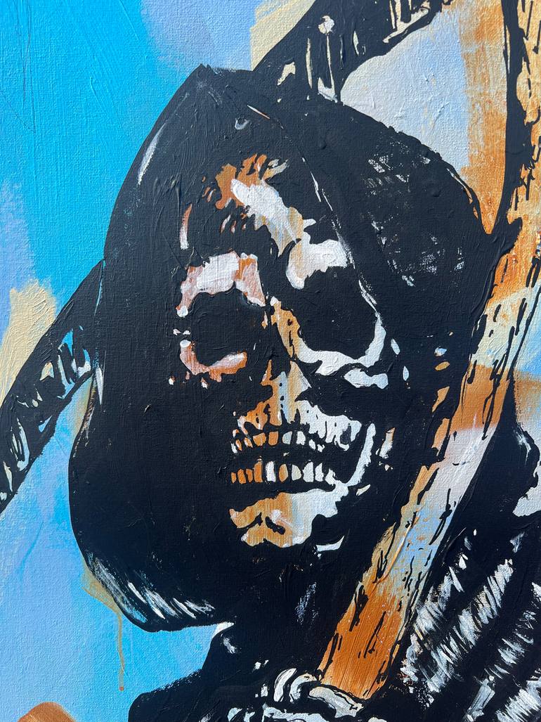 Original Pop Art Abstract Painting by Aidan Thomson