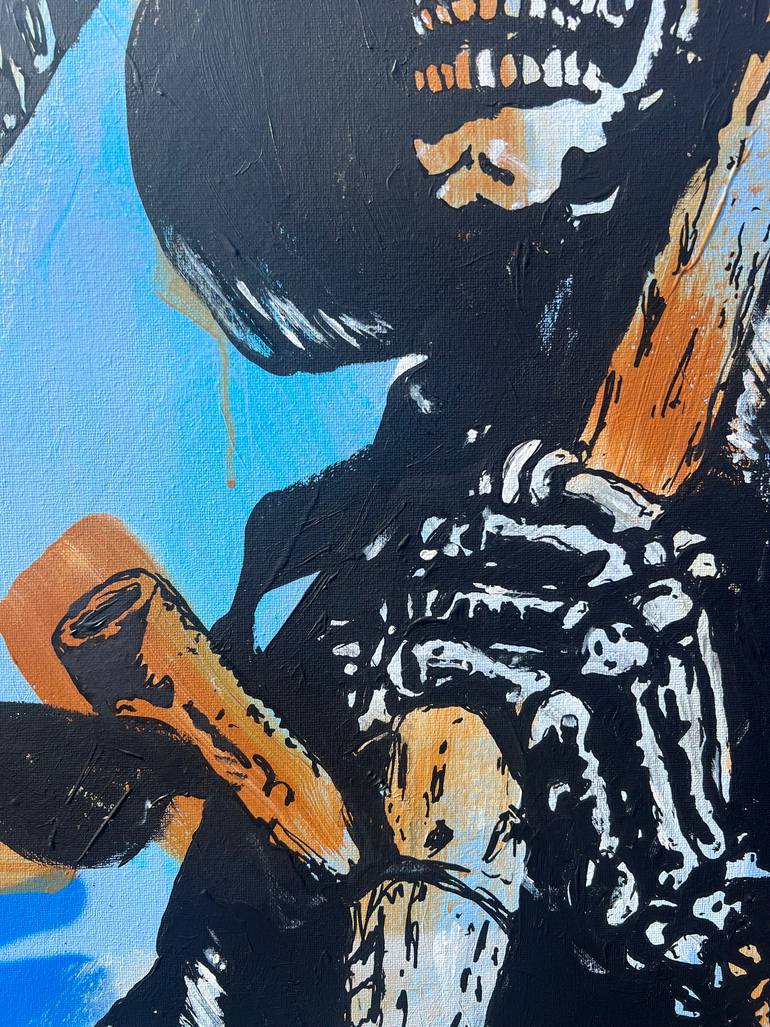 Original Pop Art Abstract Painting by Aidan Thomson