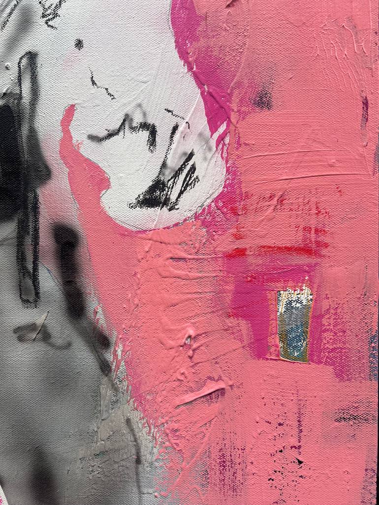 Original Abstract Pop Culture/Celebrity Painting by Aidan Thomson