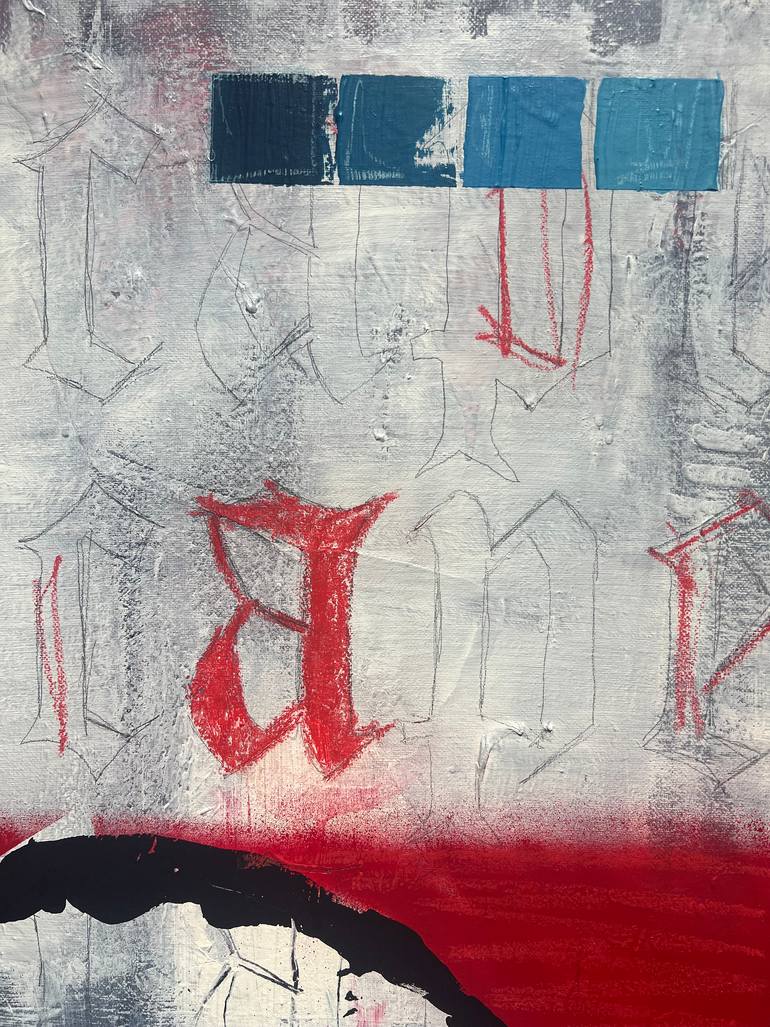 Original Pop Art Abstract Painting by Aidan Thomson