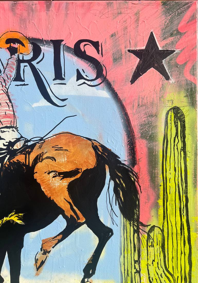 Original Abstract Animal Painting by Aidan Thomson