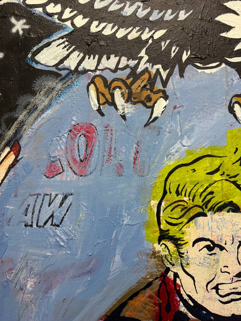 Original Abstract Expressionism Abstract Painting by Aidan Thomson