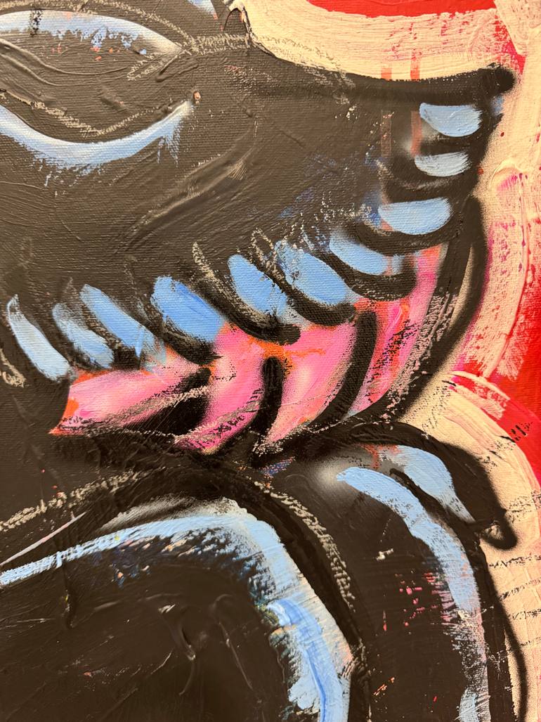 Original Abstract Animal Painting by Aidan Thomson