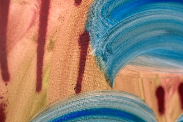 Original Abstract Expressionism Abstract Painting by Evgenia Makarova