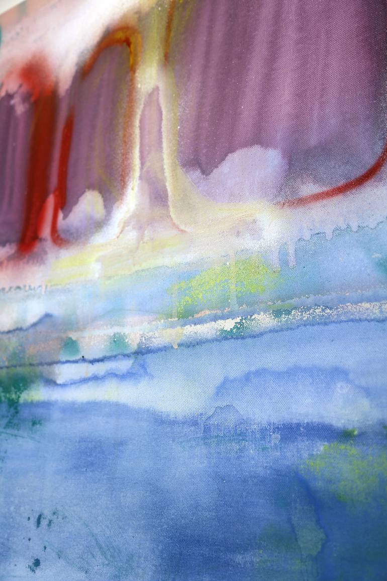 Original Abstract Expressionism Abstract Painting by Evgenia Makarova