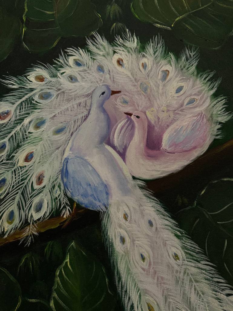 Original Realism Animal Painting by Lera Kirci