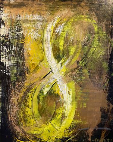 Original Abstract Painting by Charles Pasquier