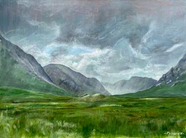 Original Figurative Landscape Painting by Charles Pasquier