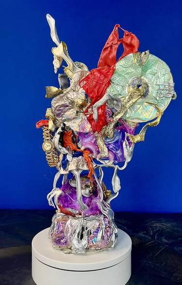 Original Abstract Expressionism Abstract Sculpture by Jennifer Taylor