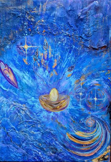 Original Abstract Nature Paintings by Inessa Light Art