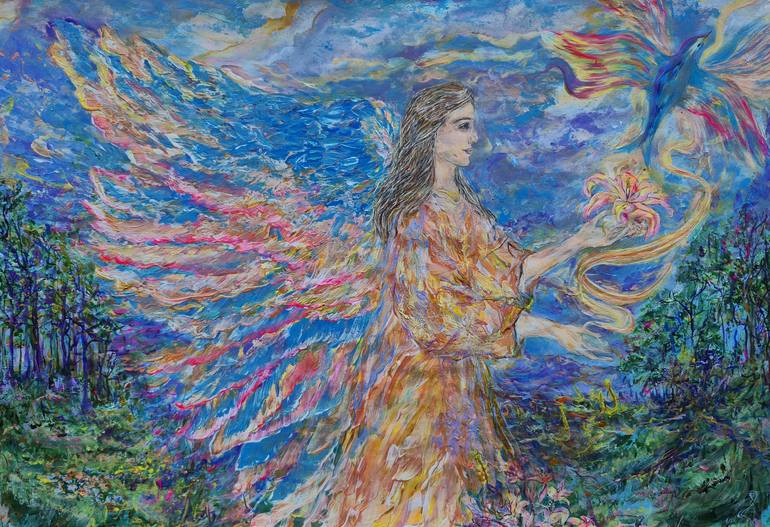 Print of Art Deco Fantasy Paintings by Inessa Light Art