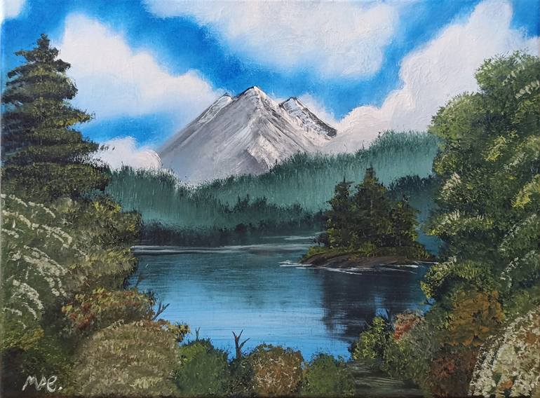 Original Impressionism Landscape Paintings by Maria-Alina Opris