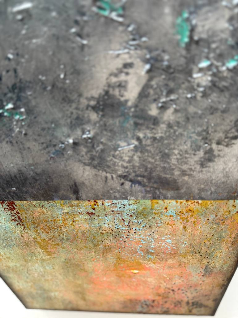 Original Abstract Expressionism Abstract Painting by Viki Smoliar