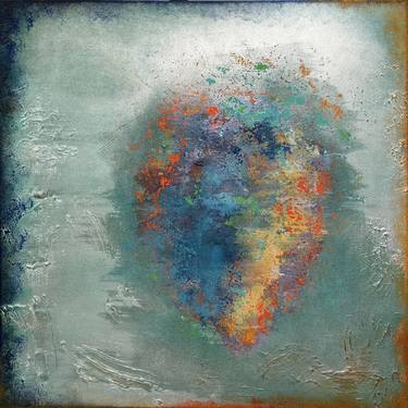 Original Abstract Expressionism Abstract Painting by Viki Smoliar