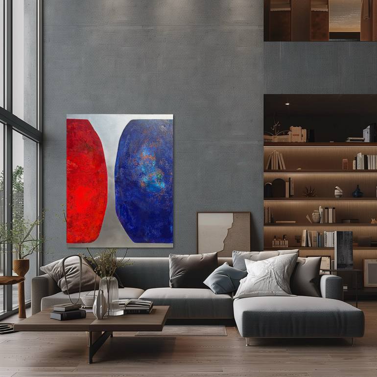 Original Contemporary Abstract Painting by Viki Smoliar