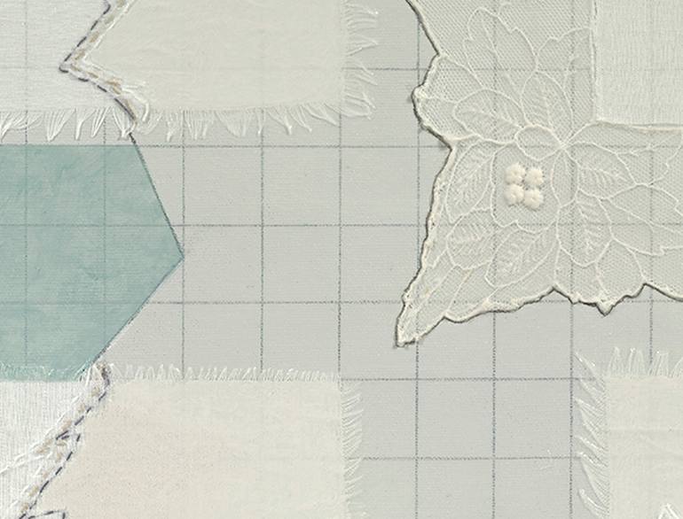 Original Folk Abstract Painting by Meg Pierce