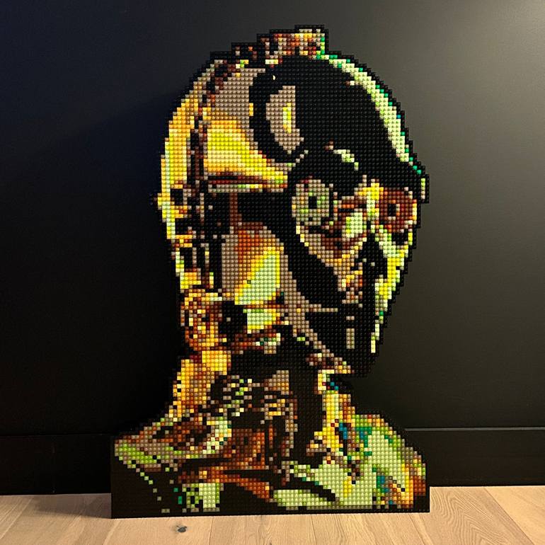 Original Pop Art Cinema Sculpture by Qargo Art