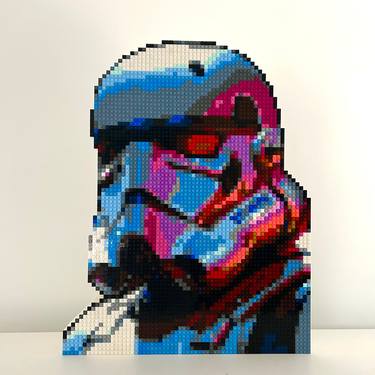 Original Pop Art Pop Culture/Celebrity Sculpture by Qargo Art