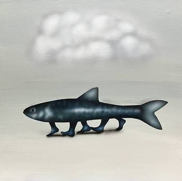Original Contemporary Animal Paintings by Gabriela Genčúrová