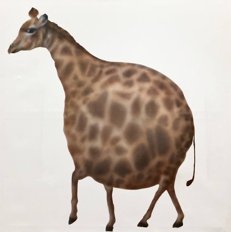 Original Figurative Animal Paintings by Gabriela GenčÚrová
