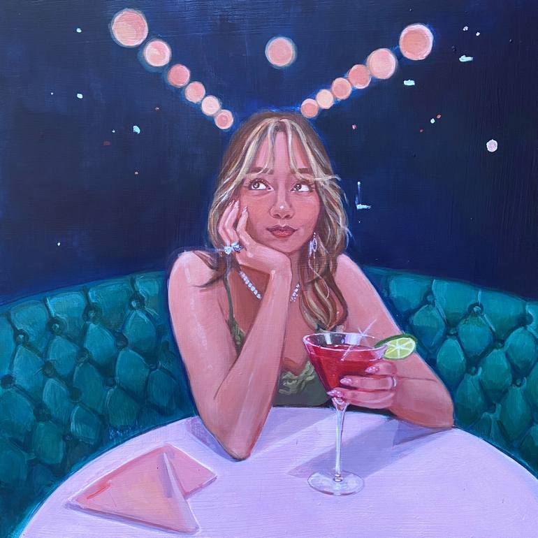 Original Contemporary People Paintings by Rosanna Cardenas
