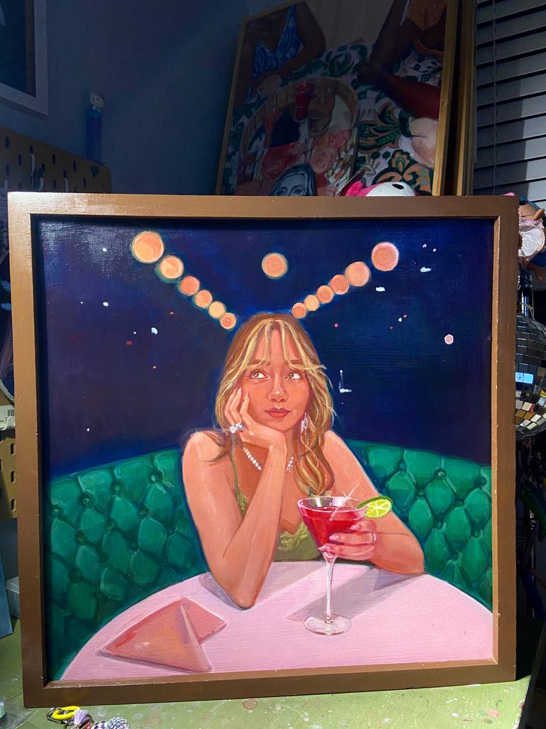 Original Contemporary People Painting by Rosanna Cardenas