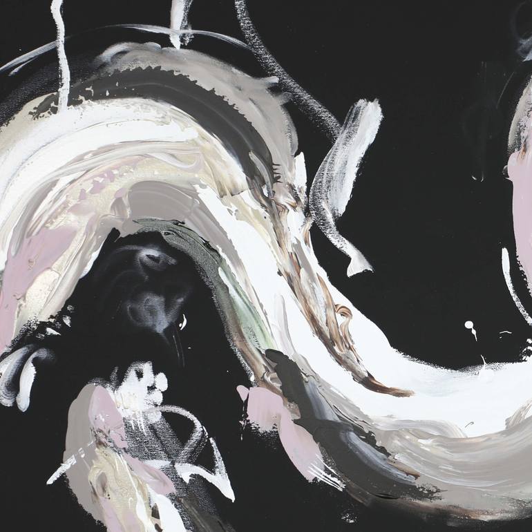 Original Abstract Painting by Lee Morgan