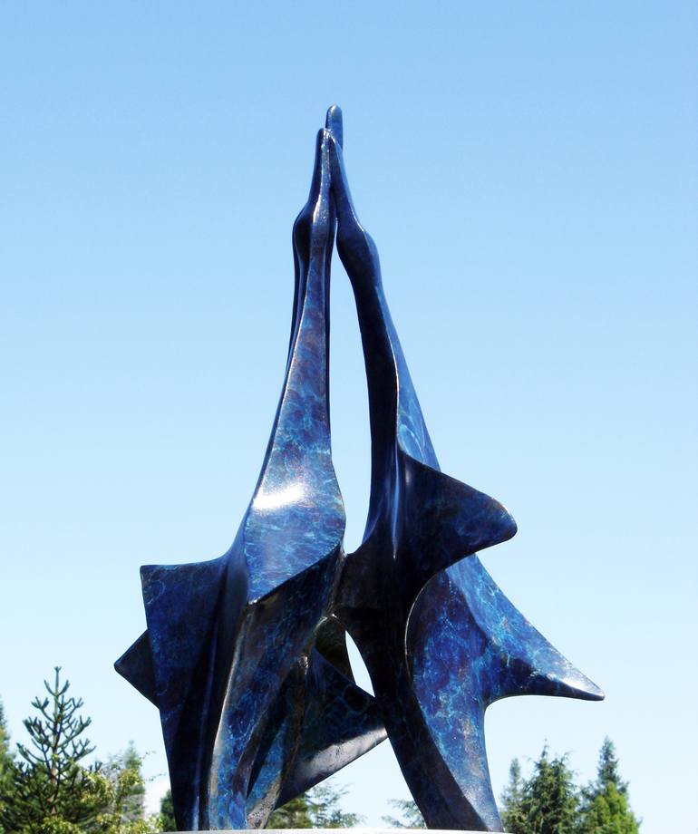 Original Abstract Sculpture by Parvaneh Roudgar
