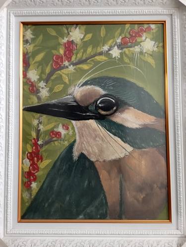 Original Illustration Floral Paintings by Usmo Ismail