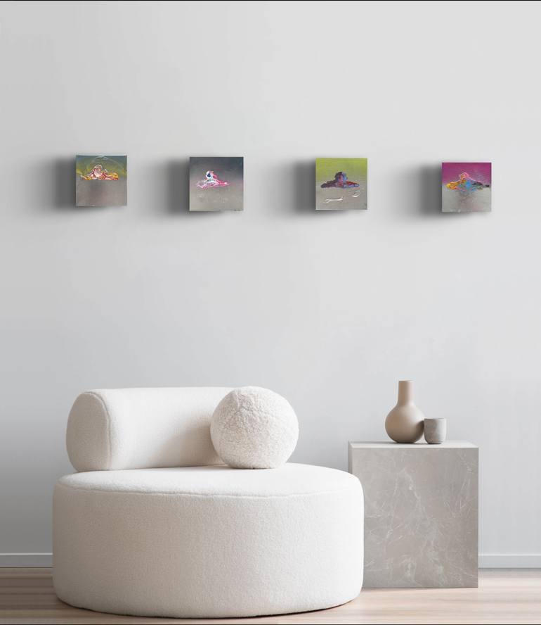 Original Abstract Painting by Nina Hudson-Jones