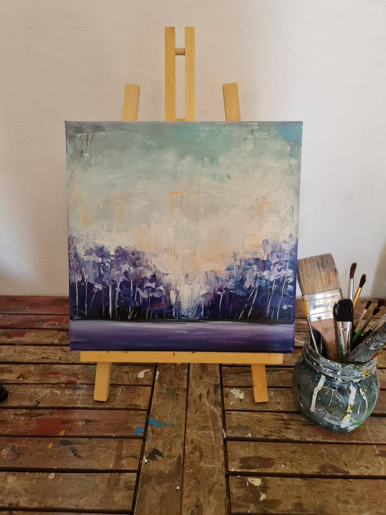 Original Impressionism Landscape Painting by Adriana Bandini