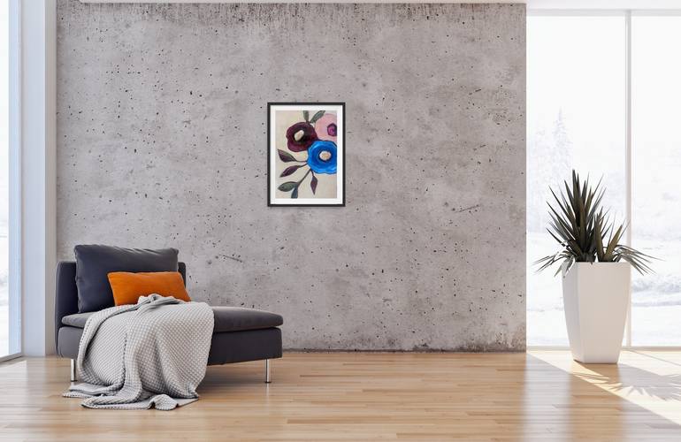 Original Impressionism Botanic Painting by Adriana Bandini