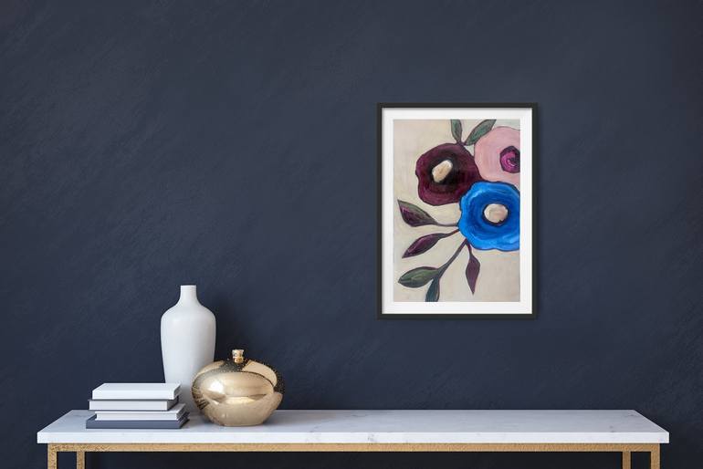 Original Impressionism Botanic Painting by Adriana Bandini