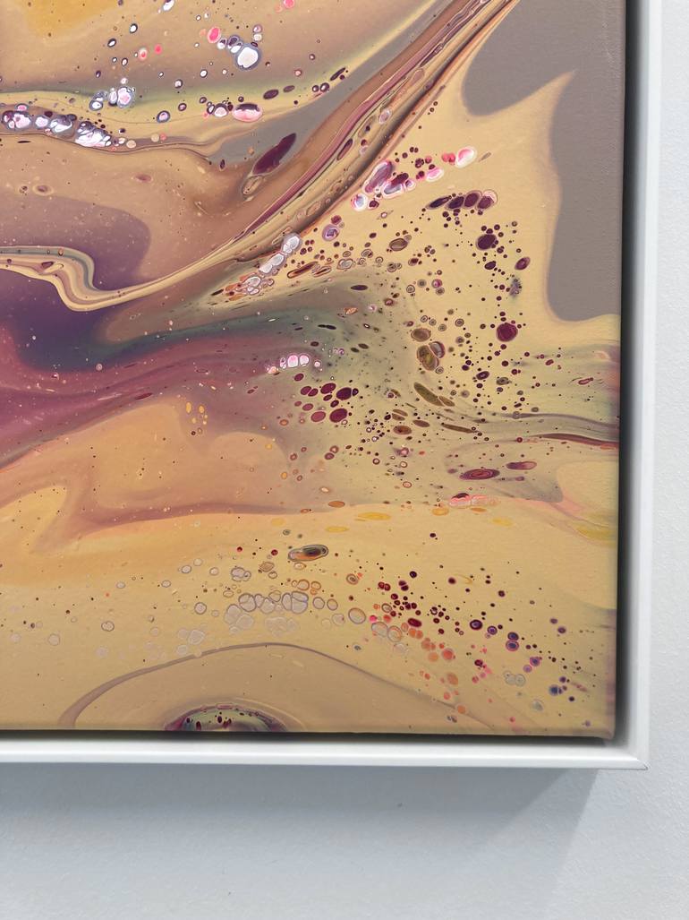 Original Abstract Painting by Kirsten Romersperger Aka Mimmisilver